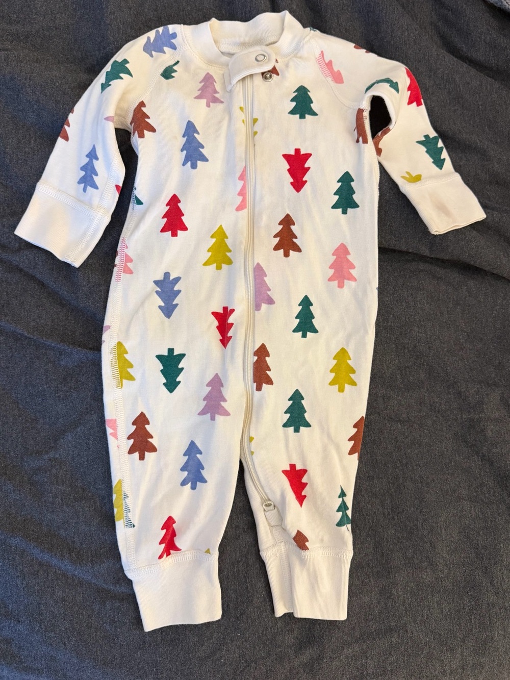 3-6 month Hanna Andersson Christmas Tree sleeper